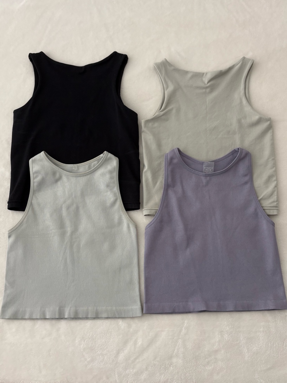 Athletic Tank Tops Set of 4